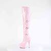 Pleaser - DELIGHT3018 Bottes cuissardes à plateforme - Rose Product image
